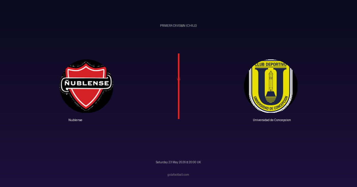 Match Preview: Nublense vs Universidad de Concepcion - prediction, team news, live stream