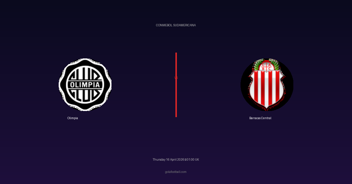 Match Preview: Olimpia vs Barracas Central - prediction, team news, live stream