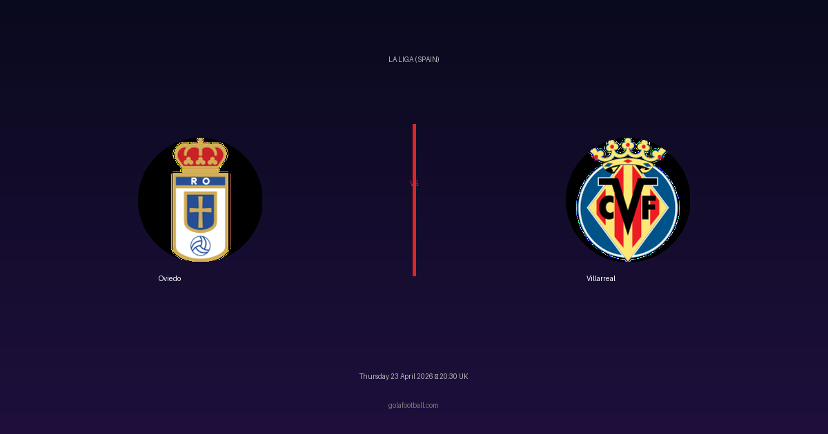Match Preview: Oviedo vs Villarreal - prediction, team news, live stream