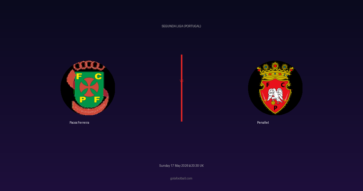 Match Preview: Pacos Ferreira vs Penafiel - prediction, team news, live stream