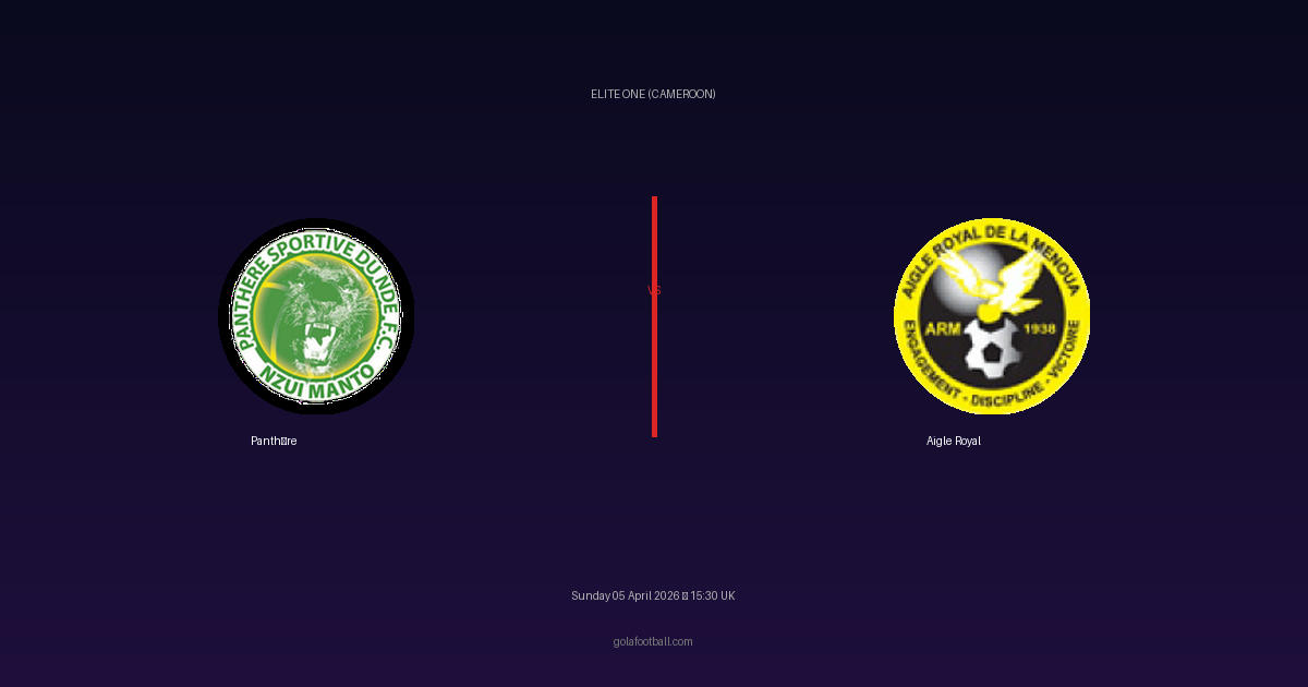 Match Preview: Panthère vs Aigle Royal — prediction, team news & live stream