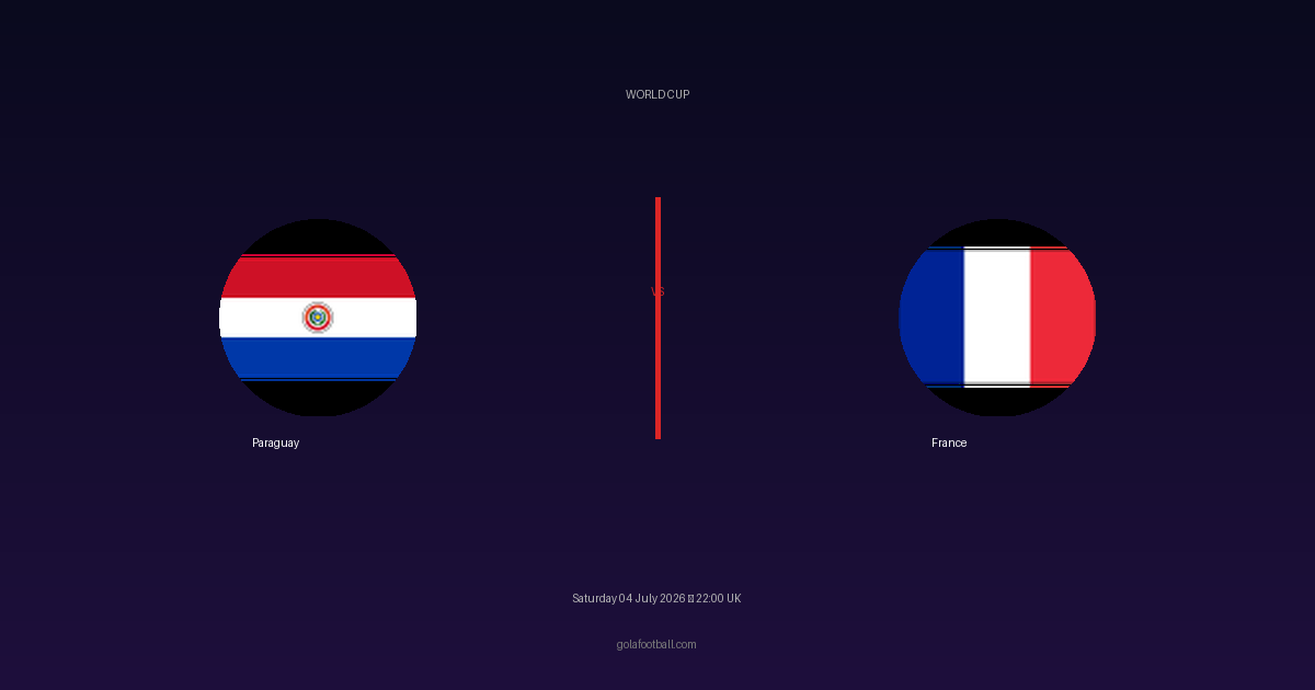 Match Preview: Paraguay vs France – World Cup