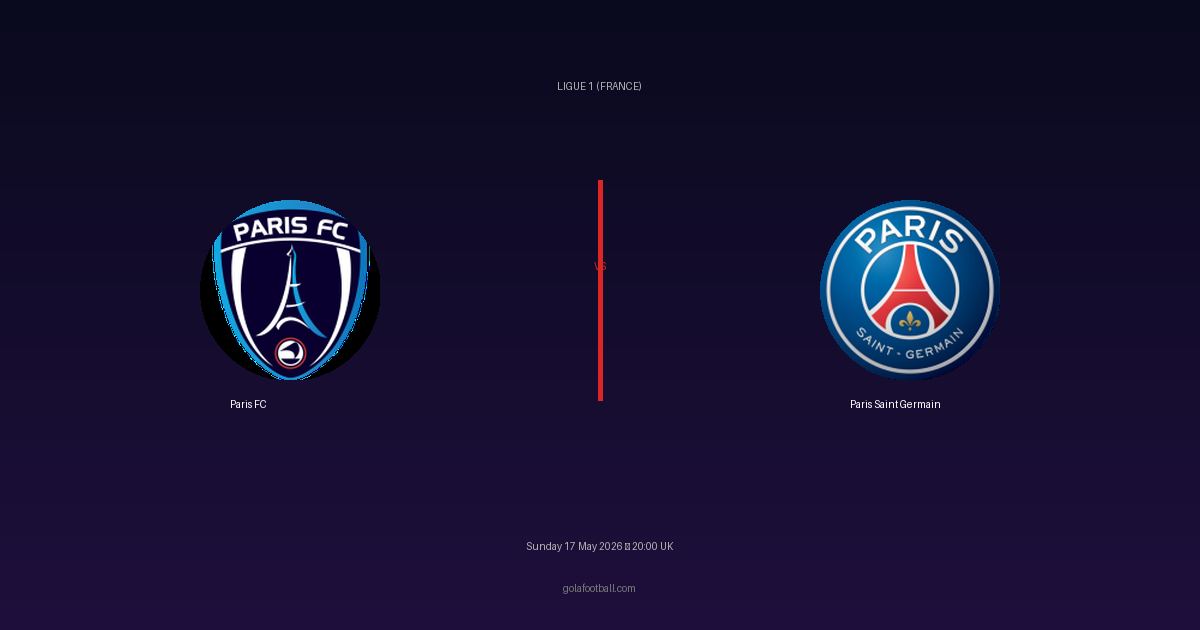 Match Preview: Paris FC vs Paris Saint Germain - prediction, team news, live stream