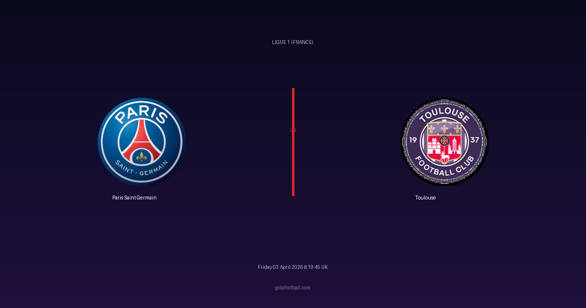 Match Preview: Paris Saint Germain vs Toulouse - prediction, team news, live stream