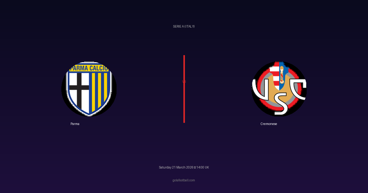 Match Preview: Parma vs Cremonese - prediction, team news, live stream