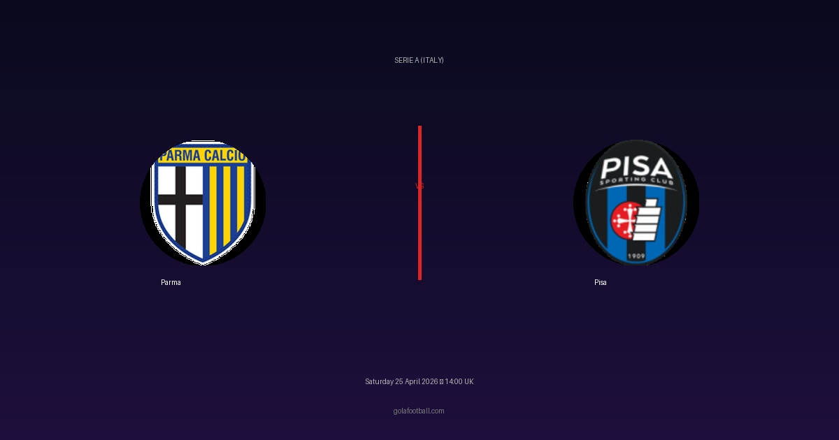 Match Preview: Parma vs Pisa - prediction, team news, live stream
