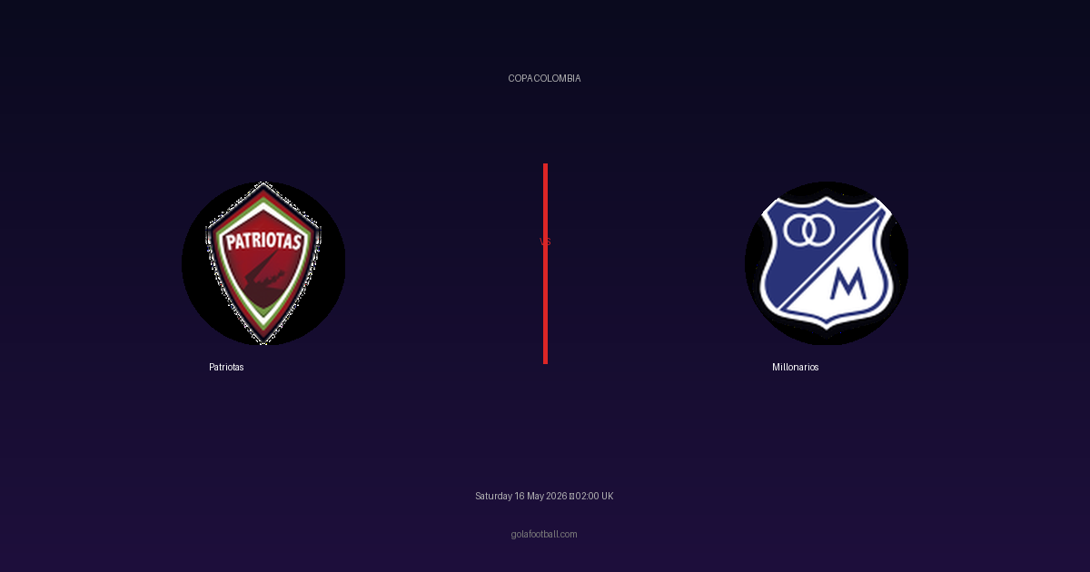Match Preview: Patriotas vs Millonarios - prediction, team news, live stream