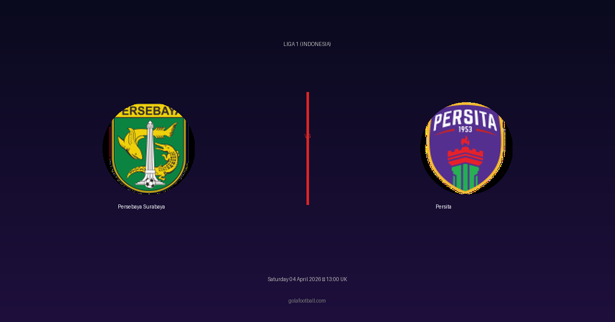 Match Preview: Persebaya Surabaya vs Persita — prediction, team news & live stream