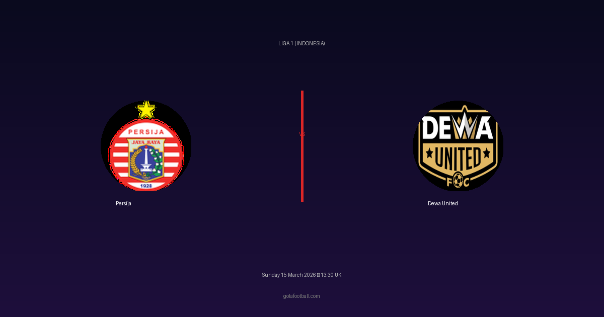 Match Preview: Persija vs Dewa United - prediction, team news, live stream