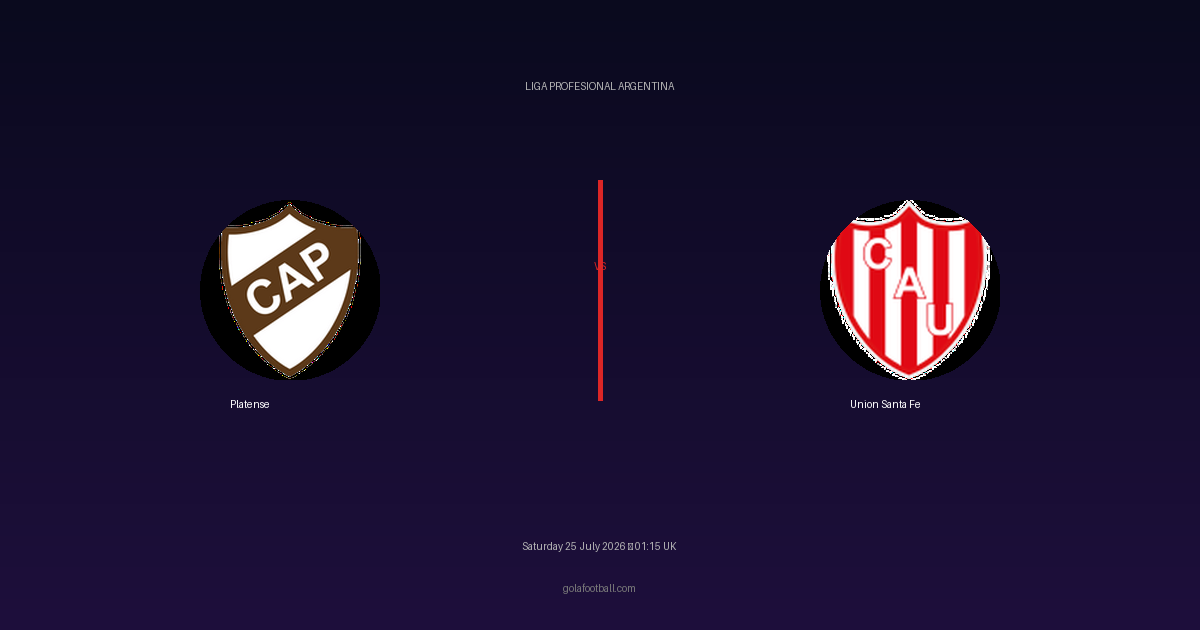 Match Preview: Platense vs Union Santa Fe – Liga Profesional Argentina