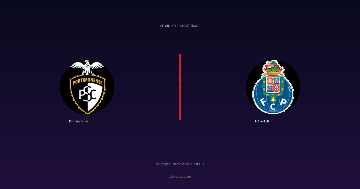 Match Preview: Portimonense vs FC Porto B - prediction, team news, live stream
