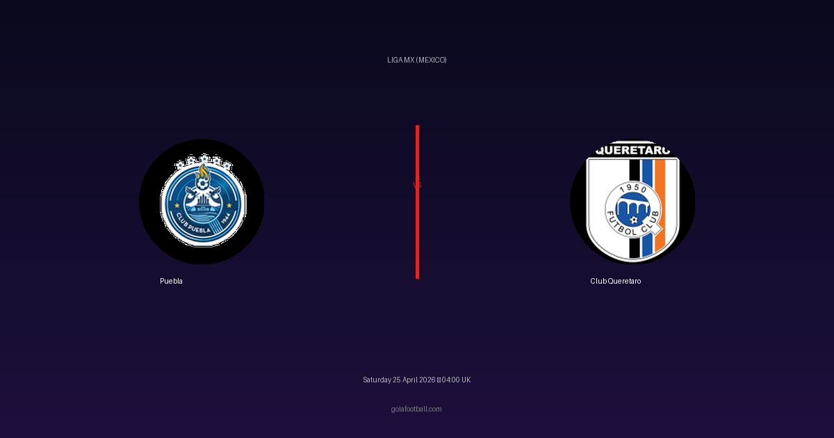 Match Preview: Puebla vs Club Queretaro - prediction, team news, live stream