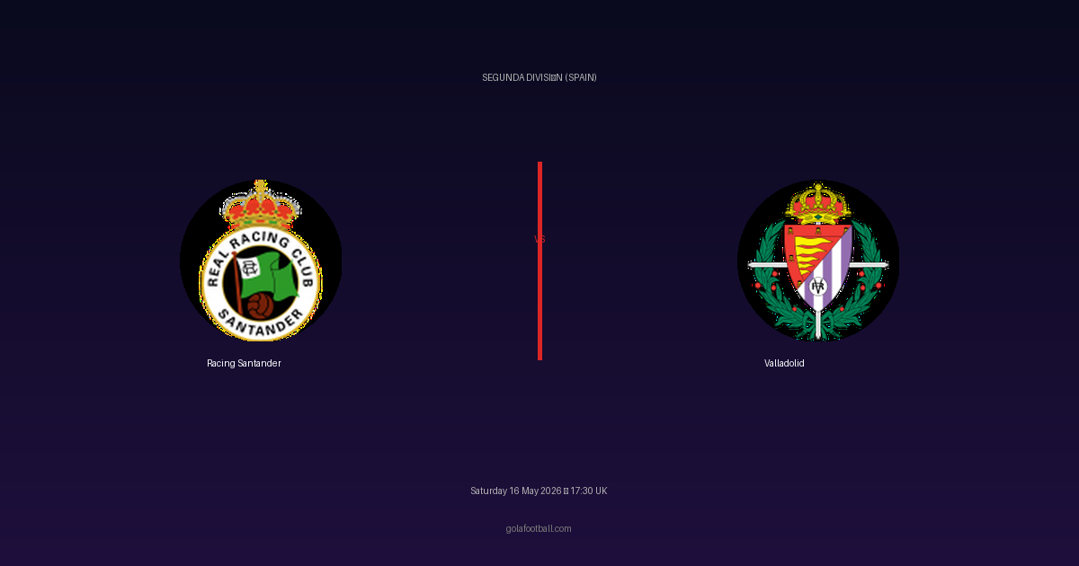 Match Preview: Racing Santander vs Valladolid - prediction, team news, live stream