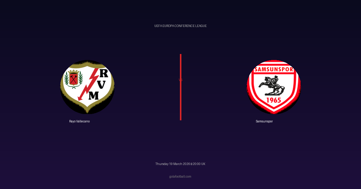 Match Preview: Rayo Vallecano vs Samsunspor - prediction, team news, live stream