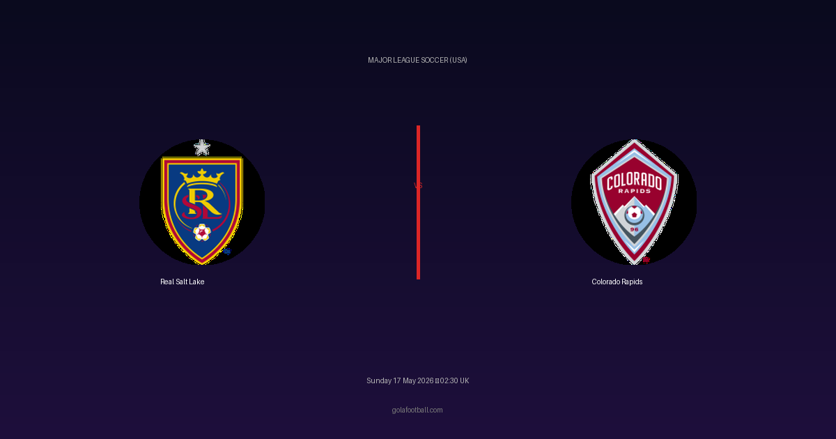 Match Preview: Real Salt Lake vs Colorado Rapids - prediction, team news, live stream