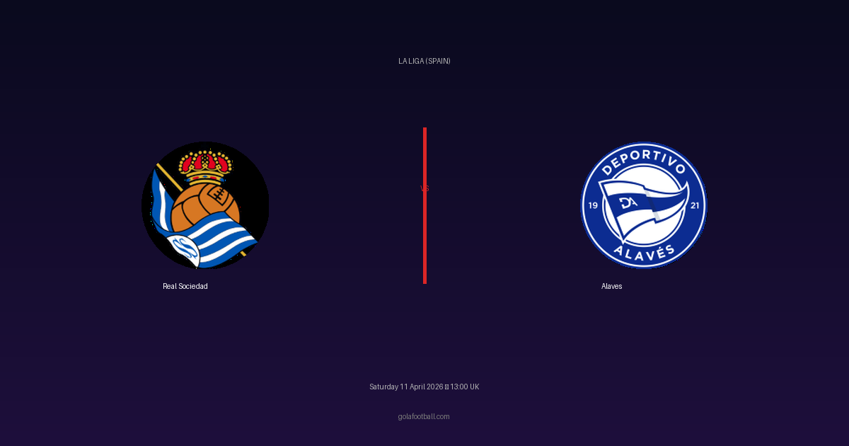 Match Preview: Real Sociedad vs Alaves - prediction, team news, live stream