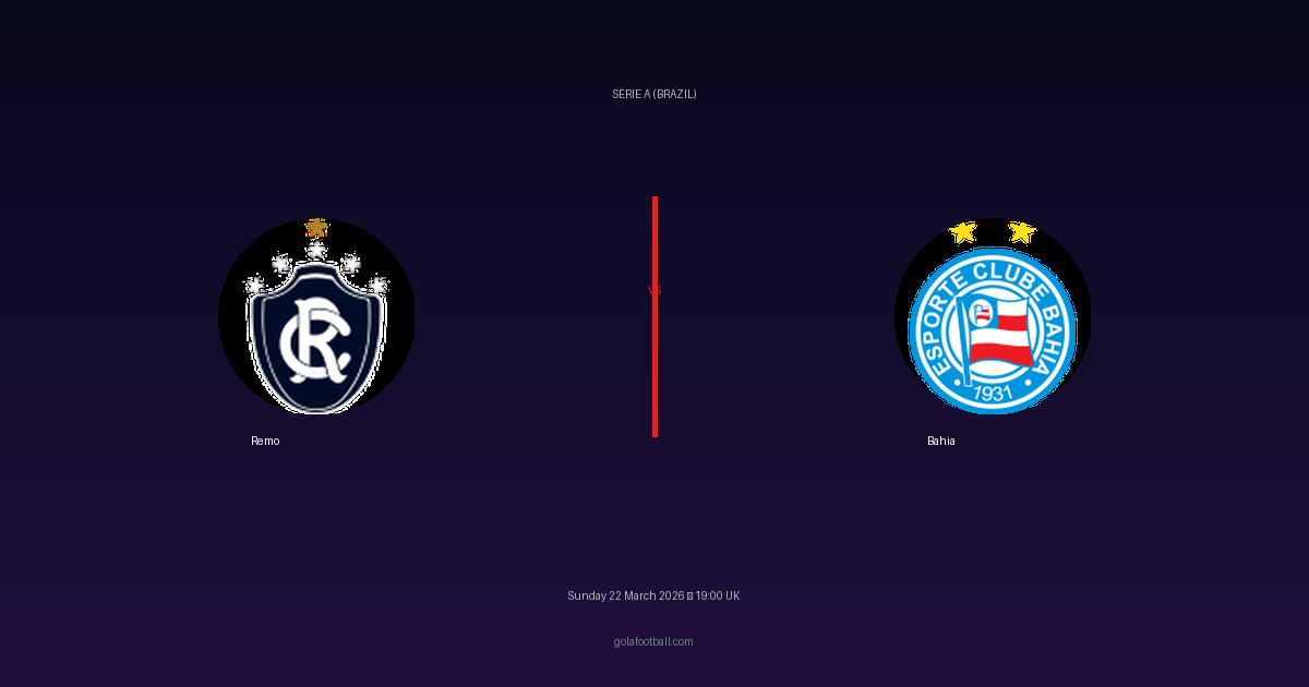Match Preview: Remo vs Bahia - prediction, team news, live stream