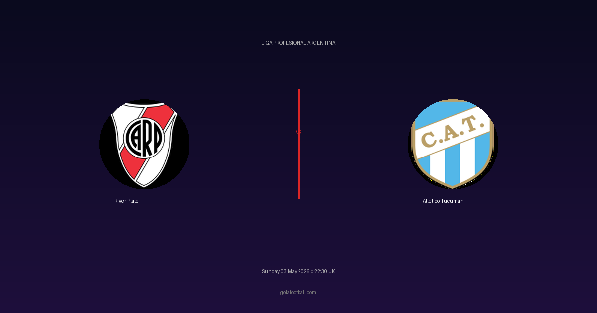 Match Preview: River Plate vs Atletico Tucuman - prediction, team news, live stream
