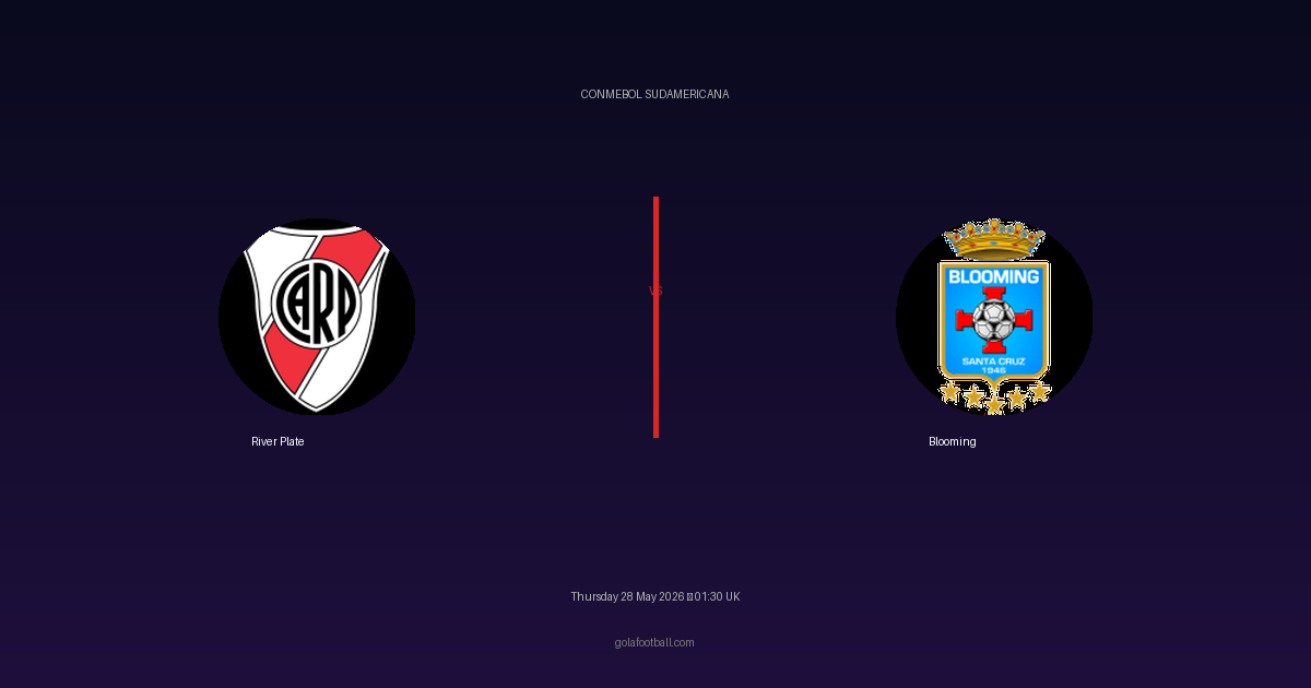 Match Preview: River Plate vs Blooming - prediction, team news, live stream