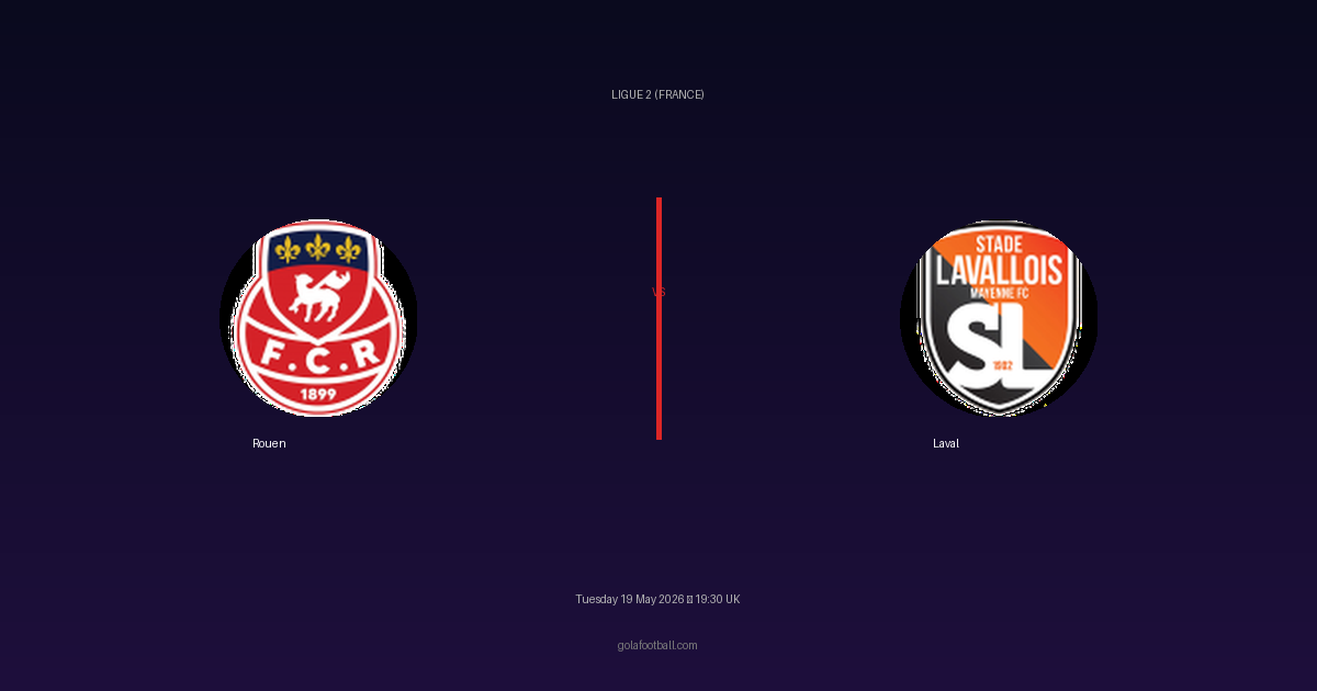 Match Preview: Rouen vs Laval - prediction, team news, live stream