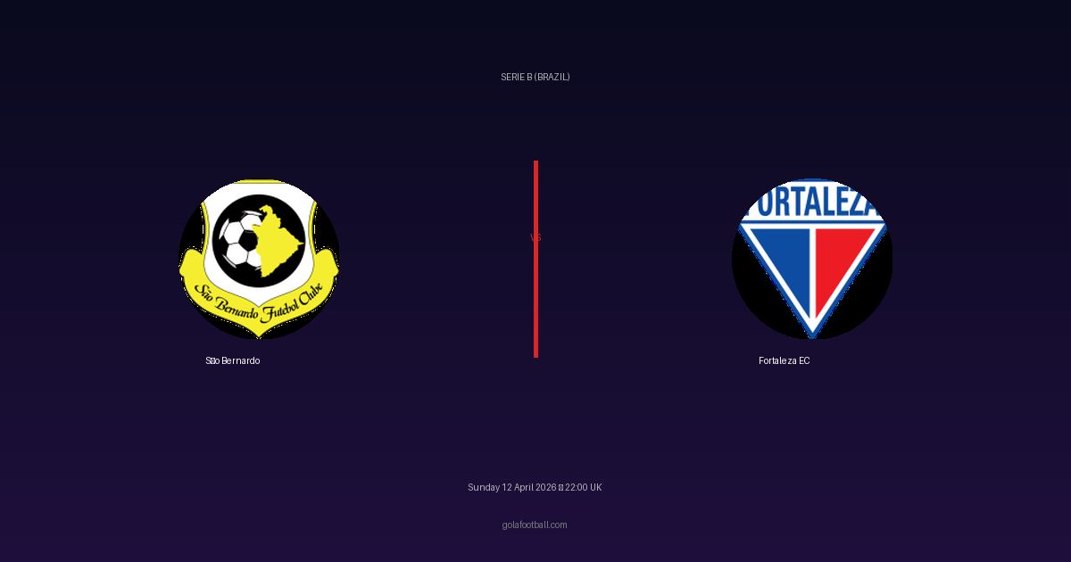 Match Preview: São Bernardo vs Fortaleza EC - prediction, team news, live stream