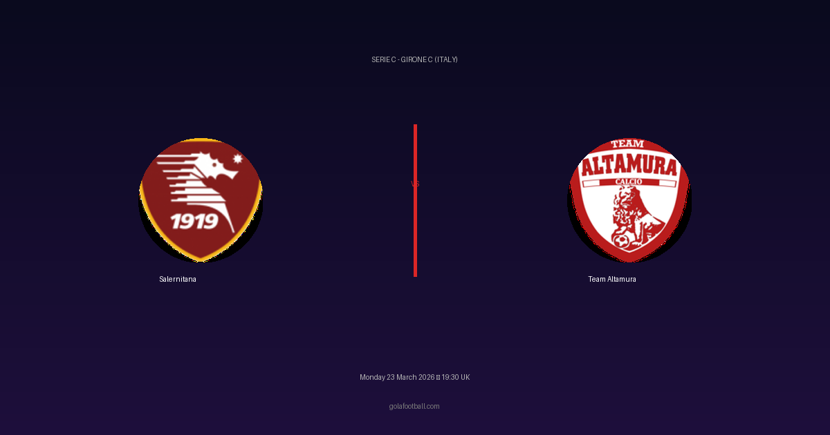 Match Preview: Salernitana vs Team Altamura - prediction, team news, live stream