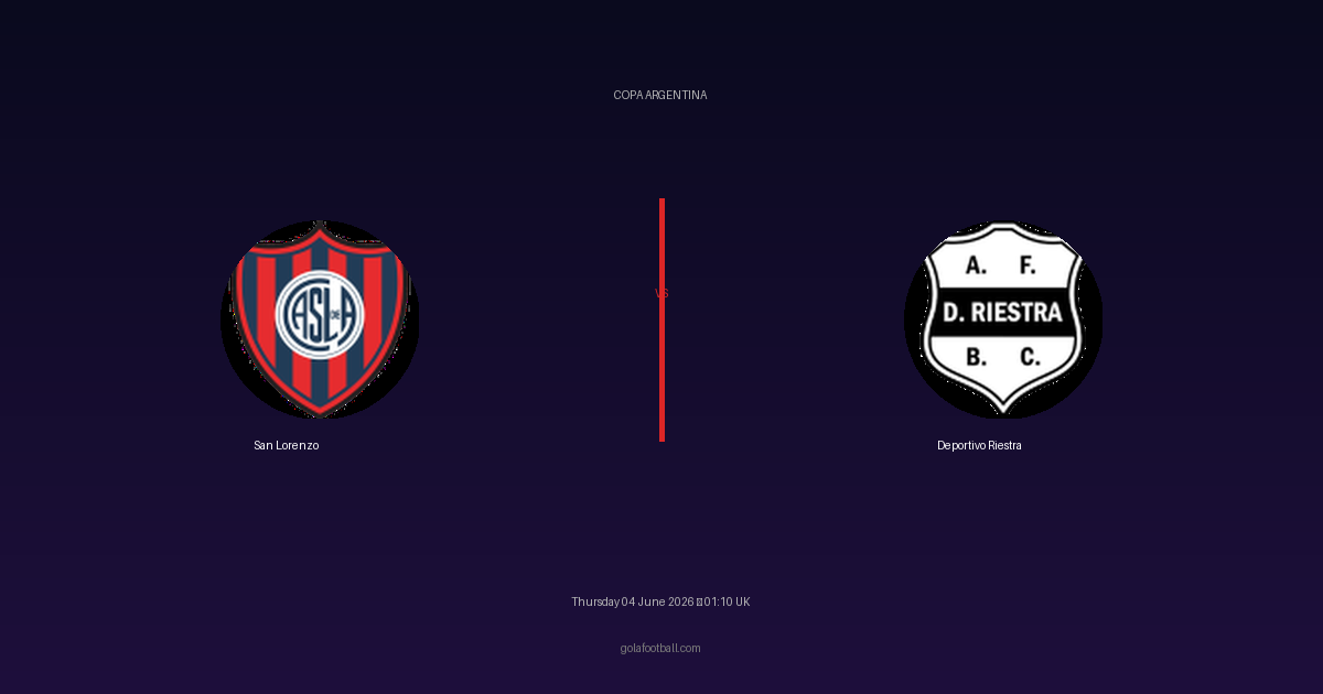 Match Preview: San Lorenzo vs Deportivo Riestra - prediction, team news, live stream
