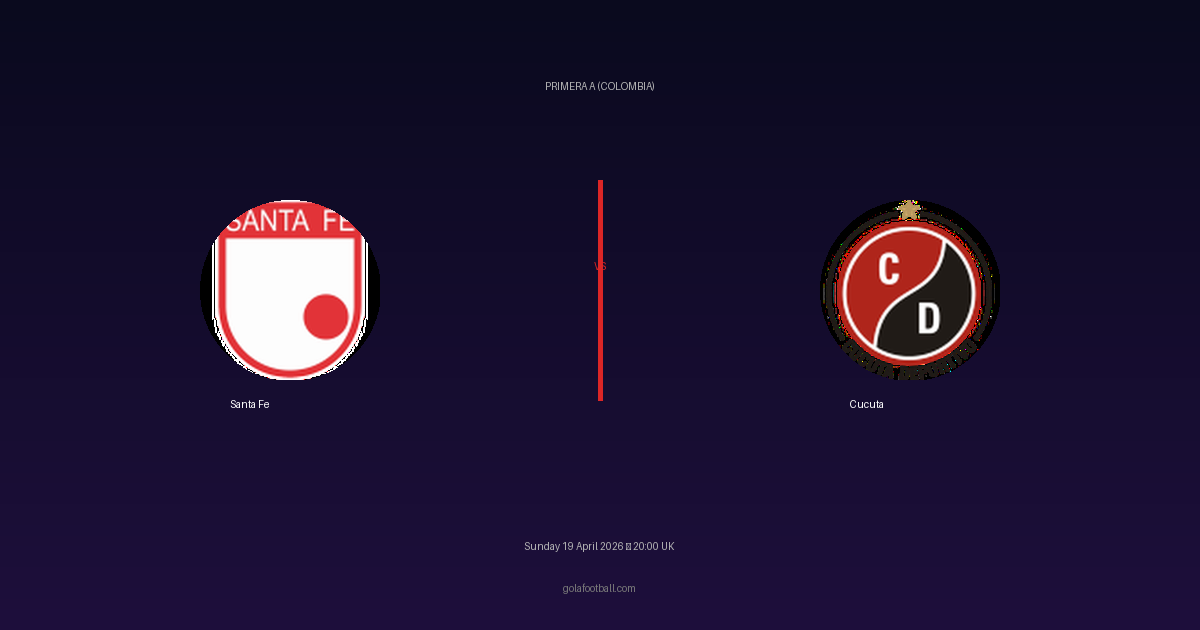 Match Preview: Santa Fe vs Cucuta - prediction, team news, live stream