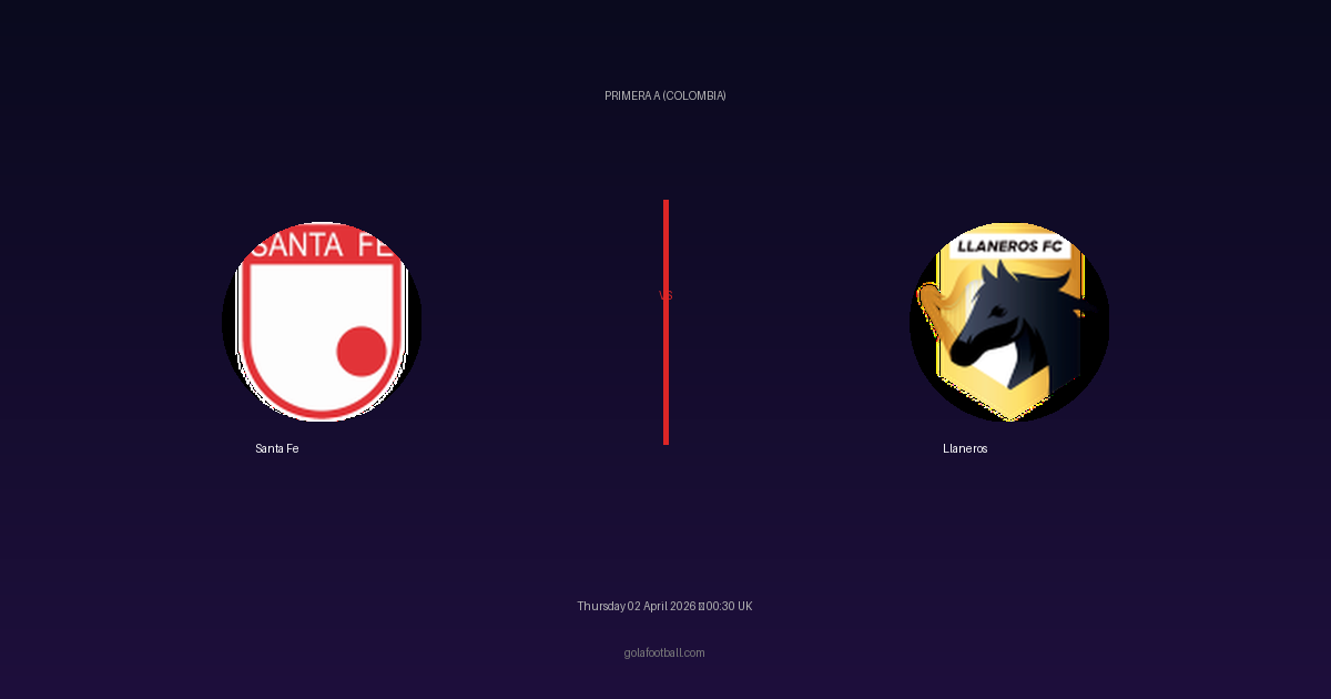 Match Preview: Santa Fe vs Llaneros - prediction, team news, live stream