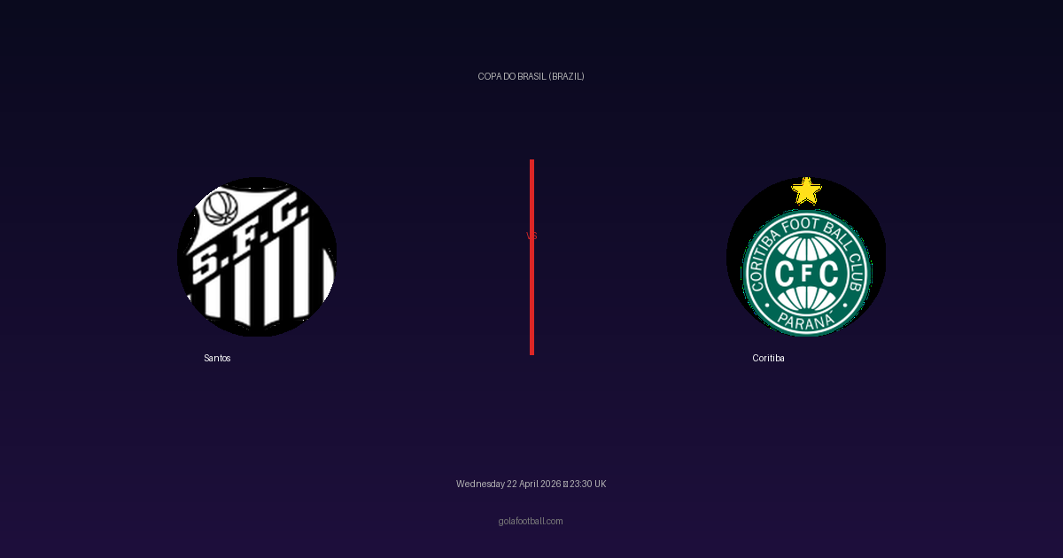 Match Preview: Santos vs Coritiba - prediction, team news, live stream