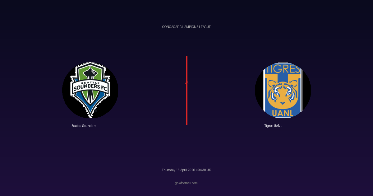 Match Preview: Seattle Sounders vs Tigres UANL - prediction, team news, live stream