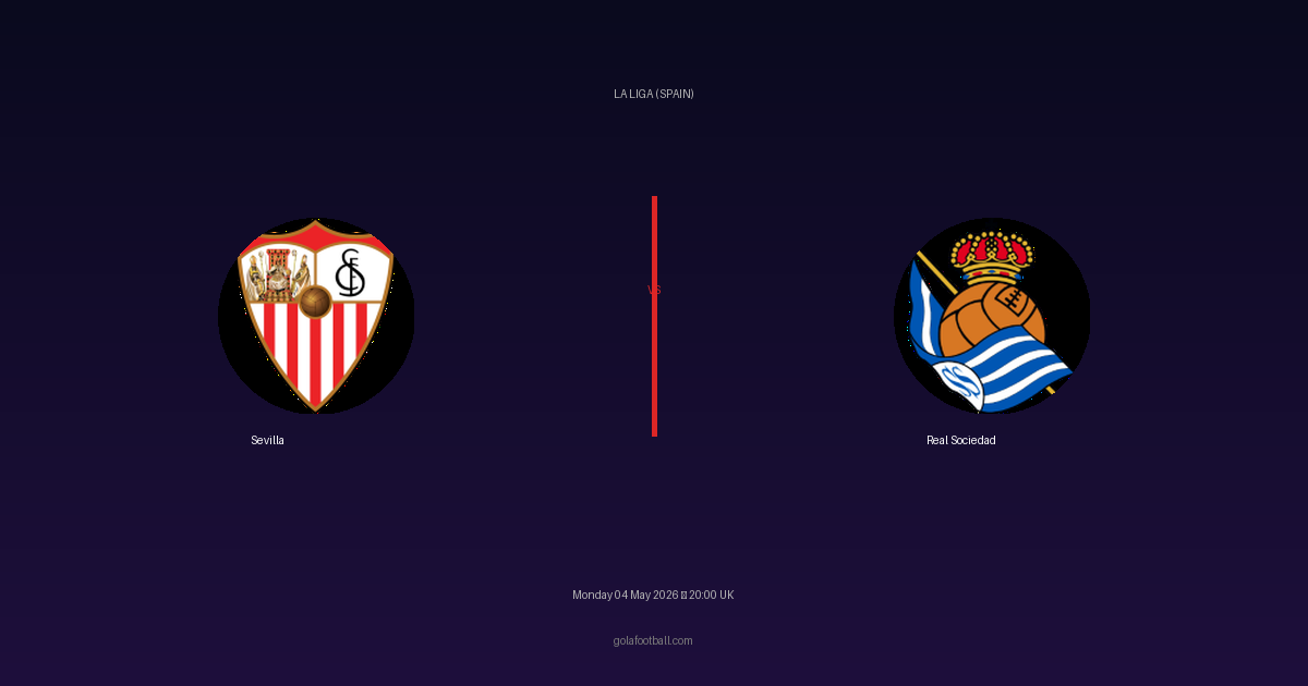 Match Preview: Sevilla vs Real Sociedad - prediction, team news, live stream