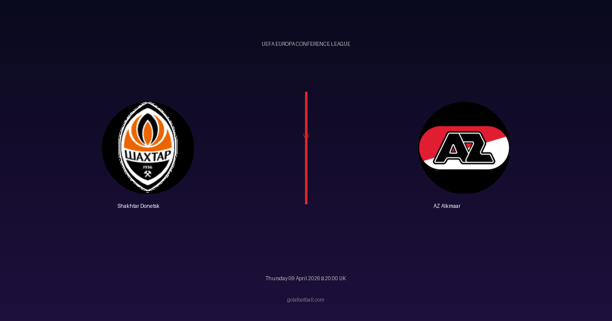 Match Preview: Shakhtar Donetsk vs AZ Alkmaar - prediction, team news, live stream