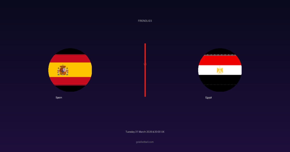 Match Preview: Spain vs Egypt - prediction, team news, live stream