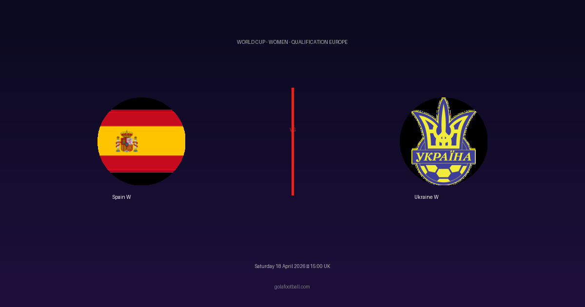 Match Preview: Spain W vs Ukraine W - prediction, team news, live stream