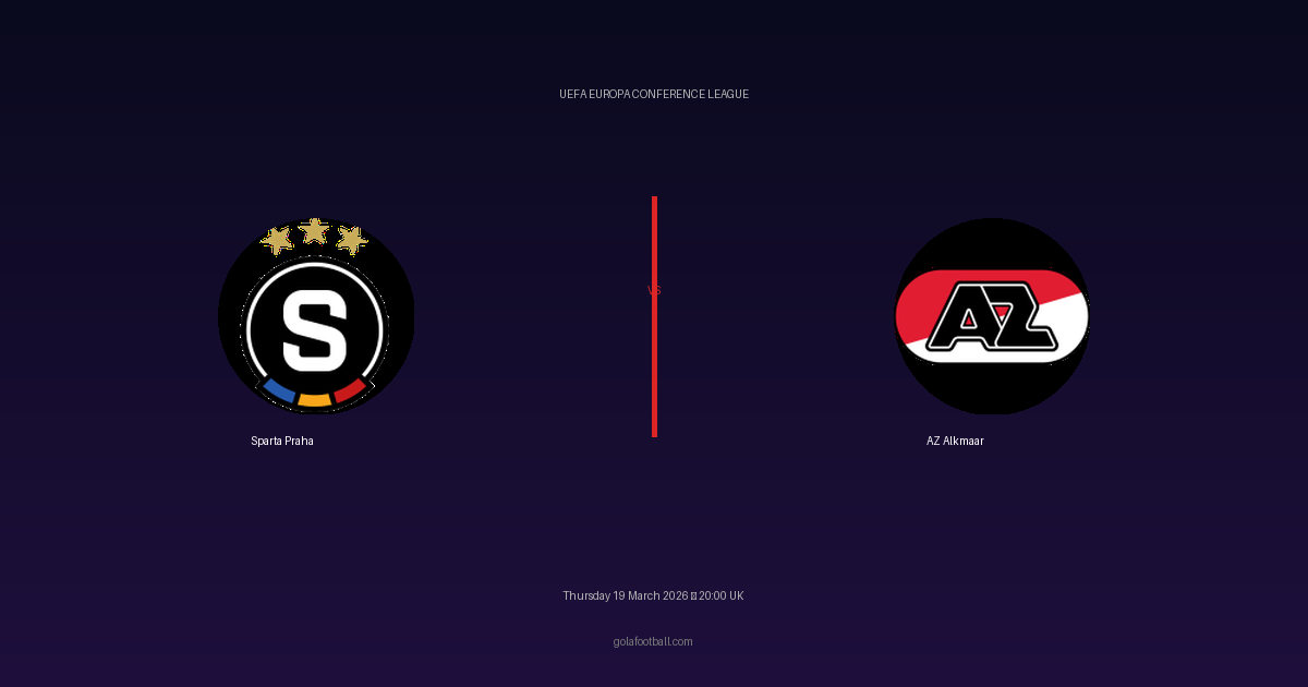 Match Preview: Sparta Praha vs AZ Alkmaar - prediction, team news, live stream