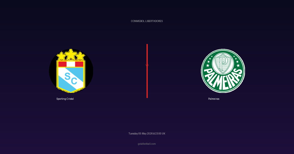 Match Preview: Sporting Cristal vs Palmeiras - prediction, team news, live stream