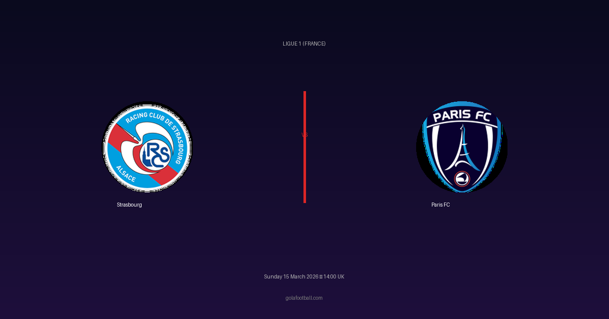 Match Preview: Strasbourg vs Paris FC - prediction, team news, live stream