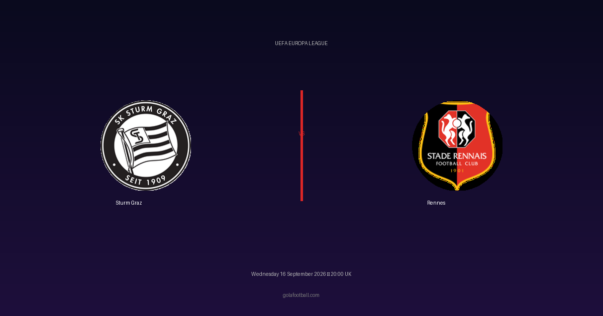 Match Preview: Sturm Graz vs Rennes – UEFA Europa League