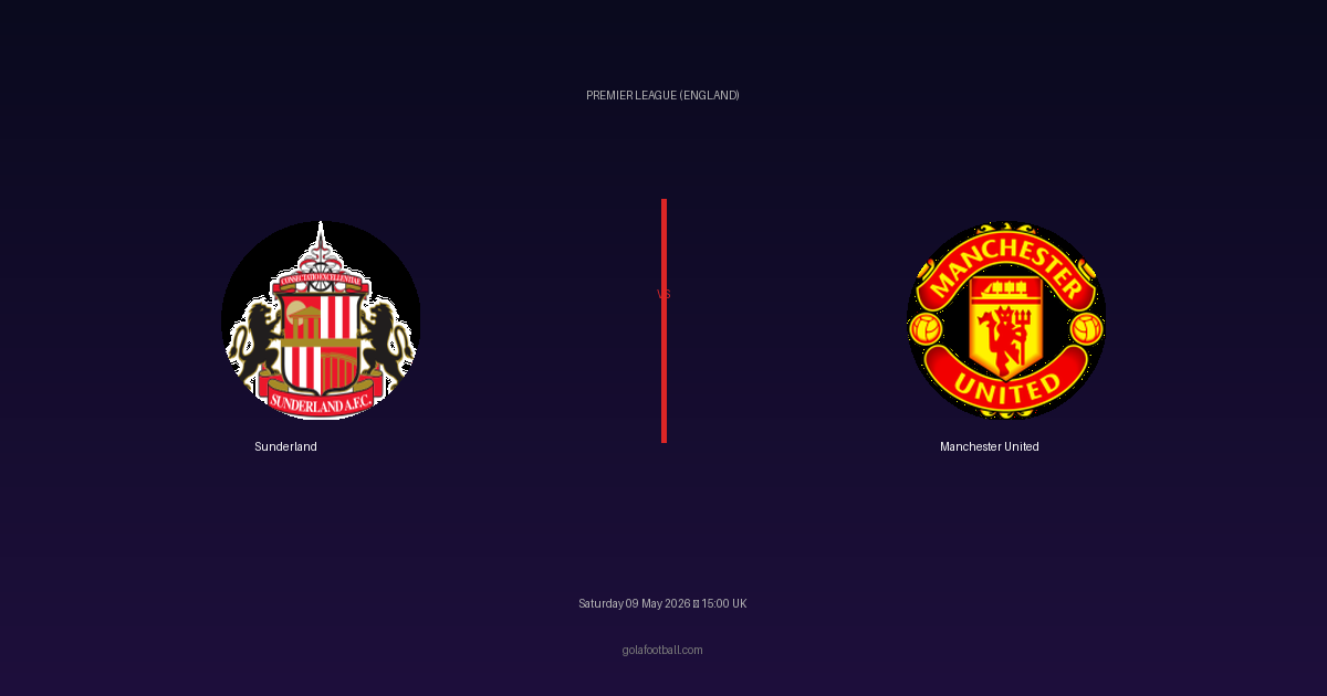 Match Preview: Sunderland vs Manchester United - prediction, team news, live stream