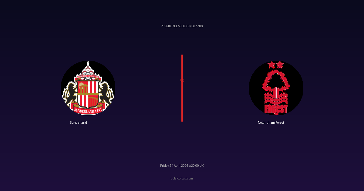 Match Preview: Sunderland vs Nottingham Forest - prediction, team news, live stream