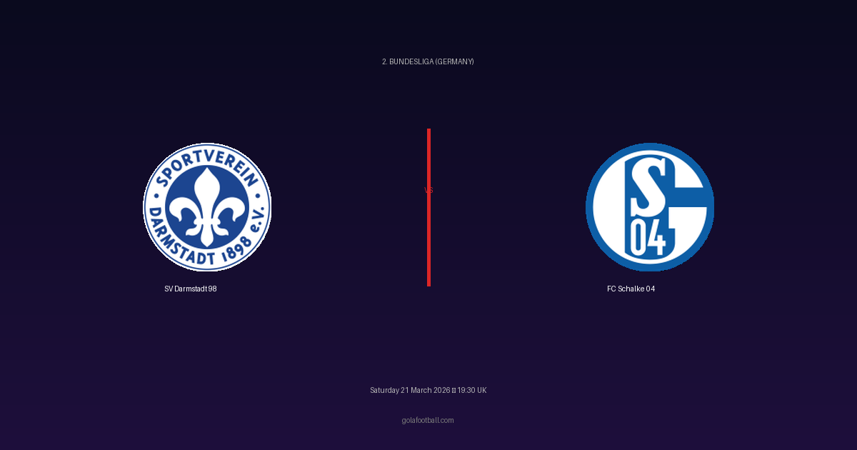 Match Preview: SV Darmstadt 98 vs FC Schalke 04 - prediction, team news, live stream
