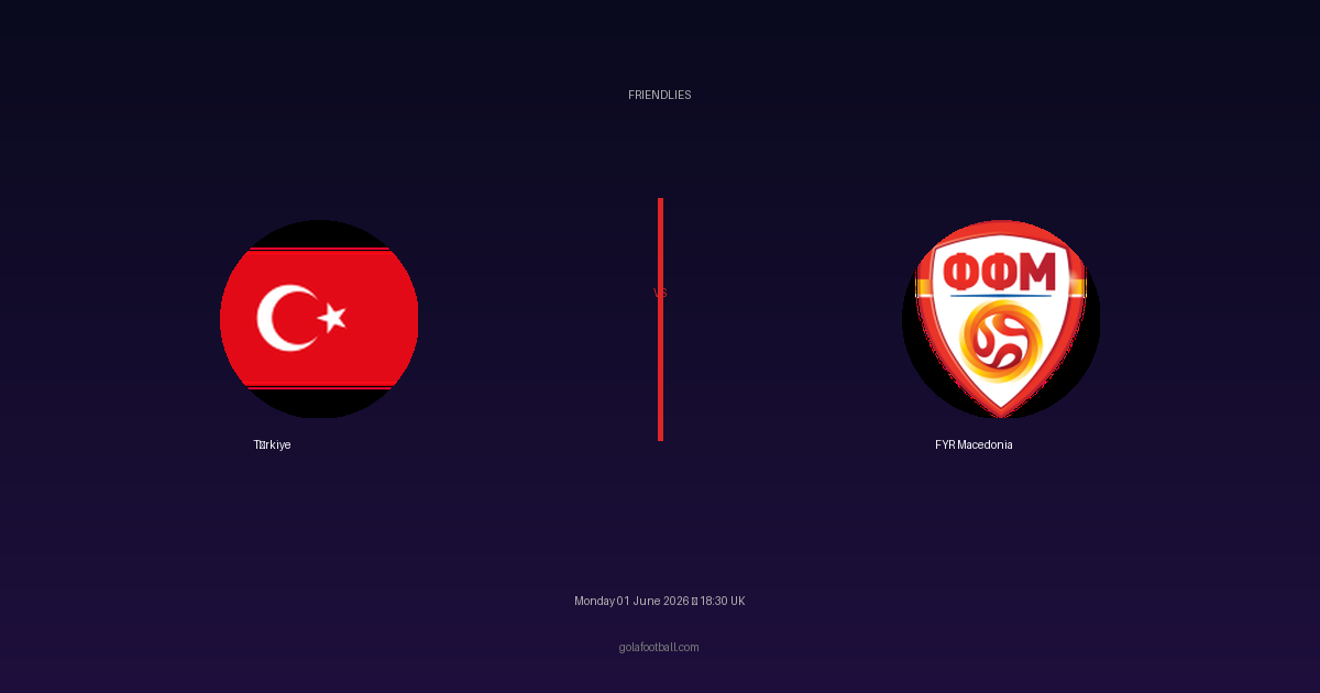 Match Preview: Türkiye vs FYR Macedonia - prediction, team news, live stream
