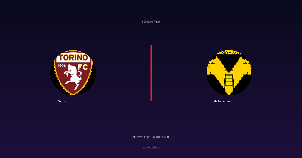 Match Preview: Torino vs Hellas Verona - prediction, team news, live stream