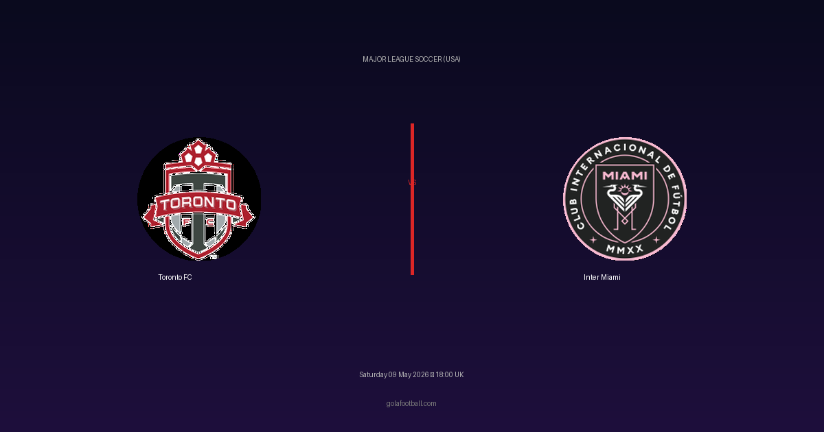 Match Preview: Toronto FC vs Inter Miami - prediction, team news, live stream