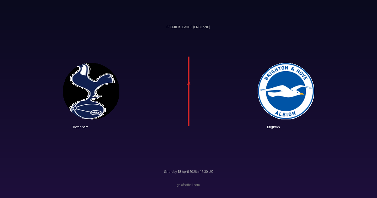 Match Preview: Tottenham vs Brighton - prediction, team news, live stream