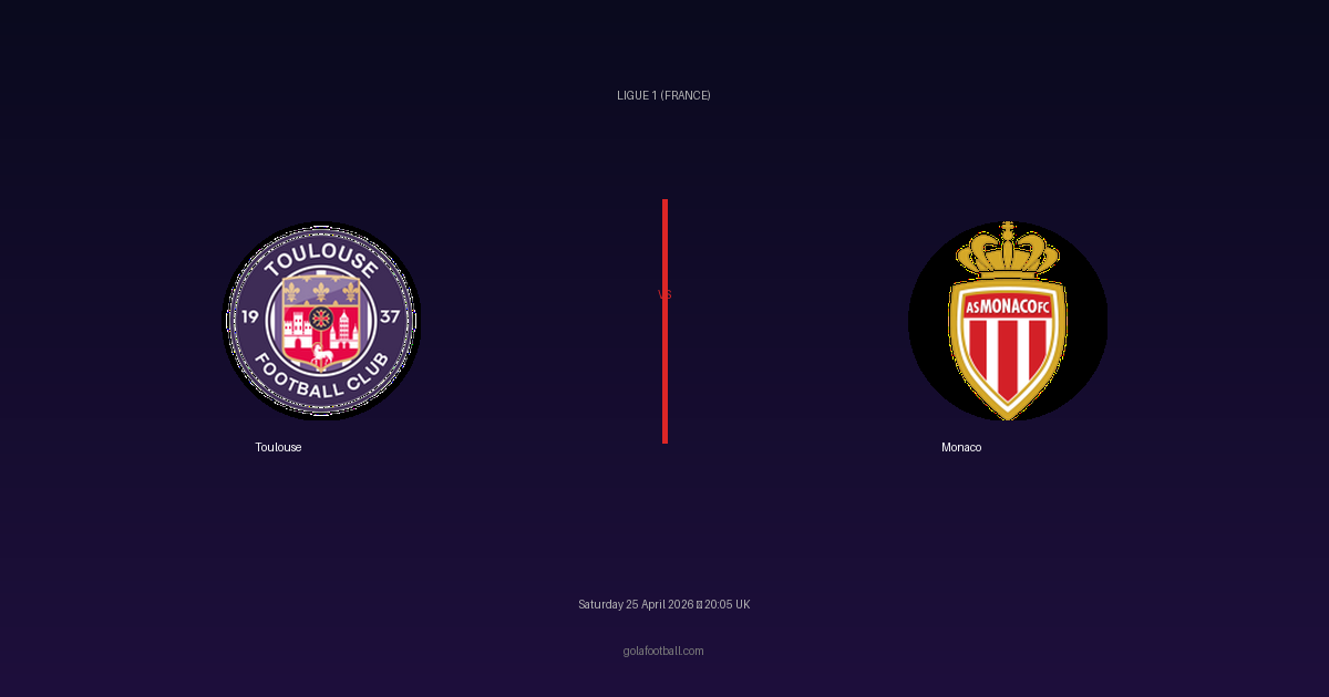 Match Preview: Toulouse vs Monaco - prediction, team news, live stream