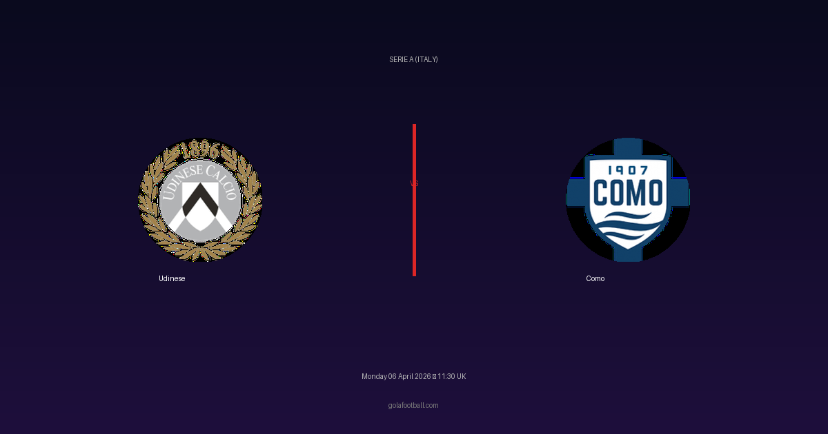 Match Preview: Udinese vs Como - prediction, team news, live stream