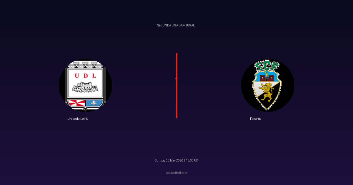 Match Preview: União de Leiria vs Farense - prediction, team news, live stream