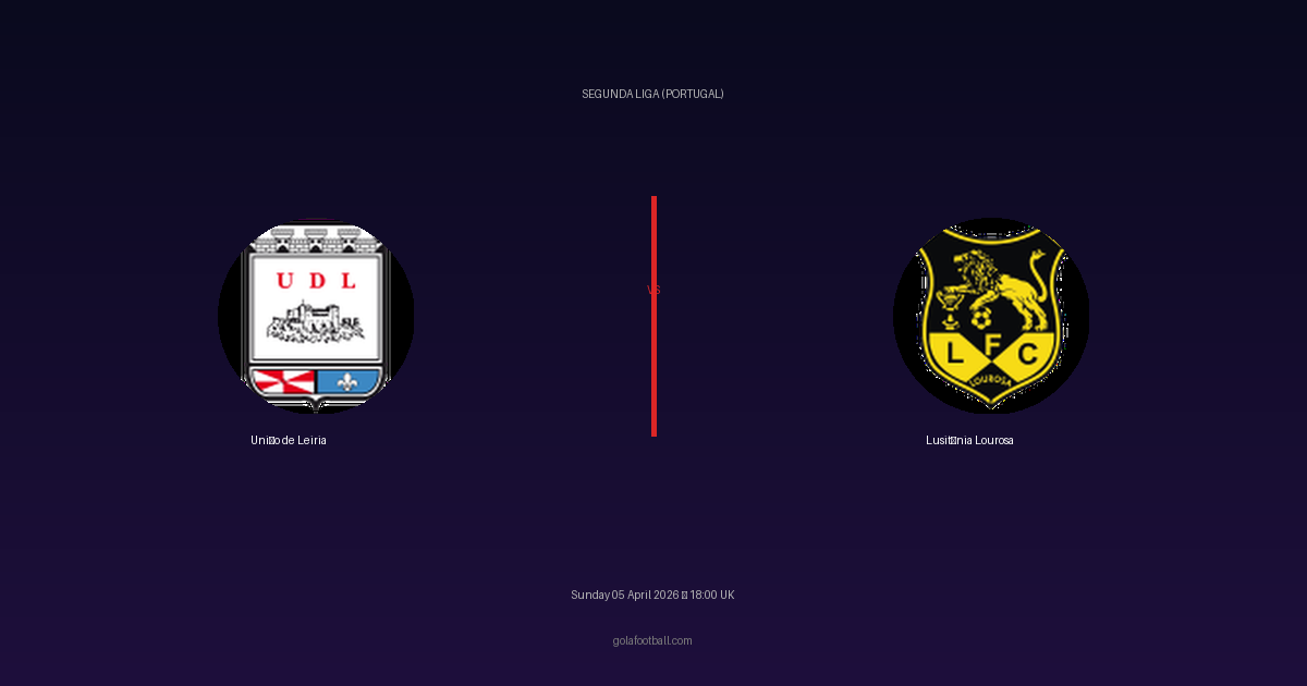 Match Preview: União de Leiria vs Lusitânia Lourosa - prediction, team news, live stream
